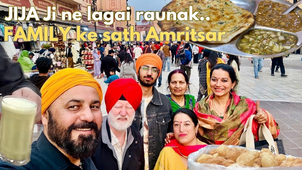 Amritsar tour of Love and Preet | Amritsari food, Golden temple