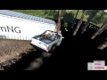 BeamNG drive Stig in high speed downhill truck crash into container