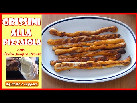 GRISSINI ALLA PIZZAIOLA perfetti per un Aperitivo o come Antipasto! Ricetta FACILE e VELOCE