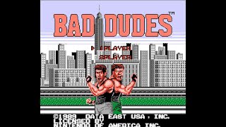 Полное прохождение Плохие парни (Bad Dudes) nes