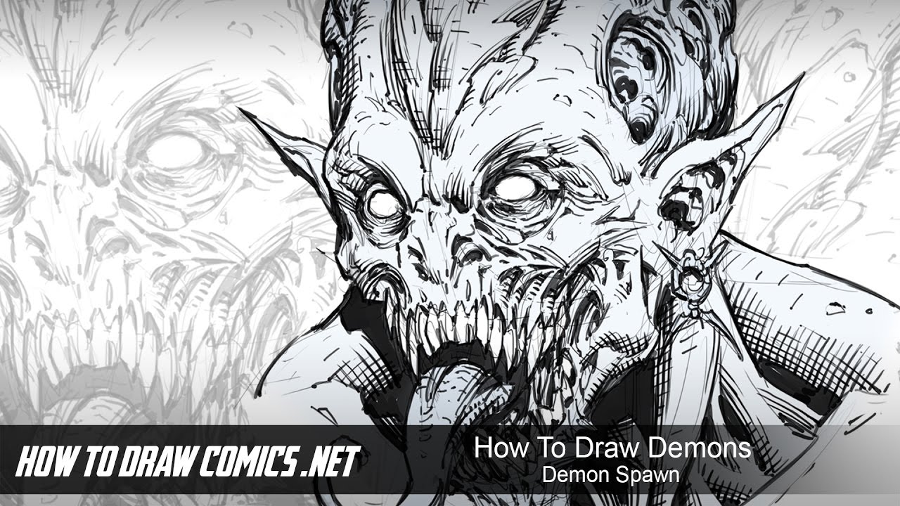 Featured image of post Demon Face Drawing Easy If you have any questions or requests leave it in the comments