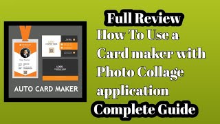 How To Use a Card maker with Photo Collage application screenshot 3