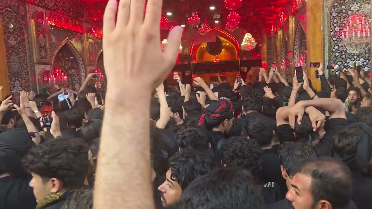 دخولية مرتضى حرب في ضريح الإمام الحسين عليه السلام 2025//1447