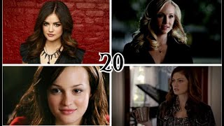 ►Топ 20 девушек из знаменитых сериалов ►Топ 20 девушек из знаменитых сериалов