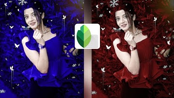 New Snapseed Dark Blue Effect Photo Editing Tricks | Snapseed Background Colour Change Tutorials