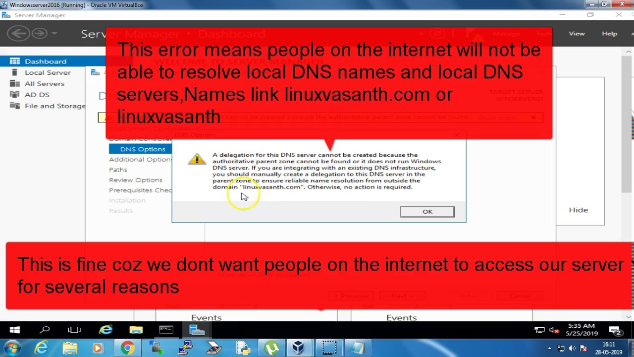 Adding Active Directory Domain Services (AD DS) Roles in Windows Server ...