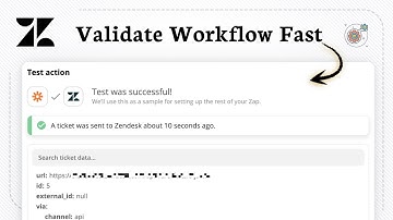 Een aangepaste actie testen in Zendesk (installatie bevestigen)