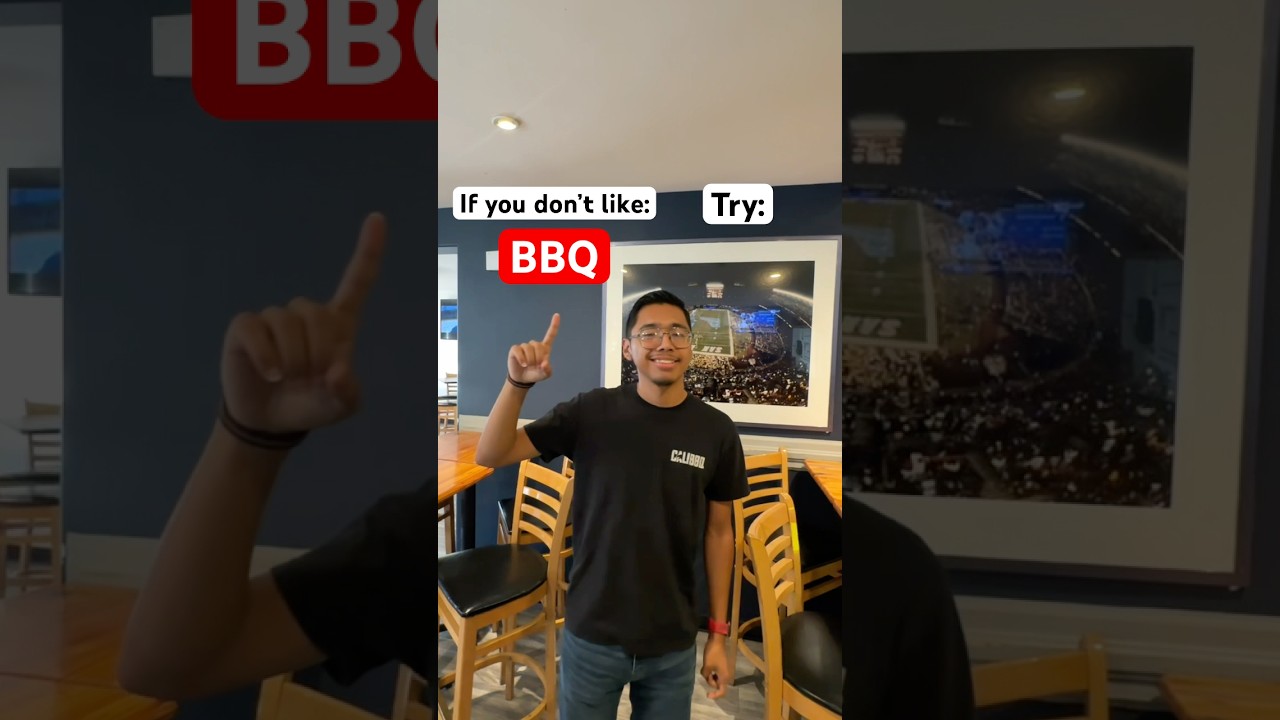 Don’t like BBQ? Try this instead. Available here at Cali BBQ in San Diego