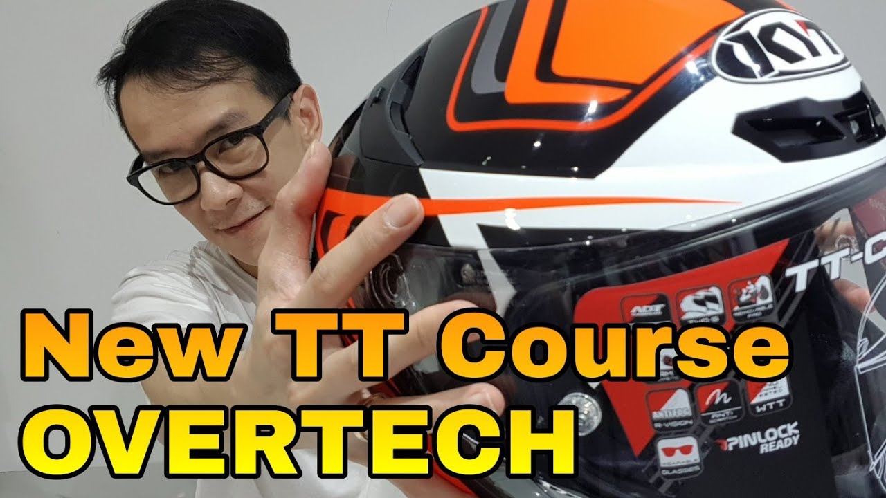 KYT TT Course Overtech Orange 