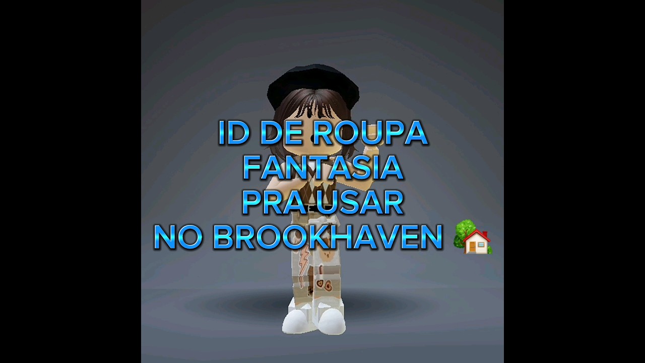 ids de roupas de cria de rj brookhaven