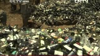 Glass recycling in Kenya