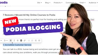 Podia Blogging (Beta) Feature: A MUST for Creators (2024) by Feisworld Media 267 views 2 months ago 16 minutes