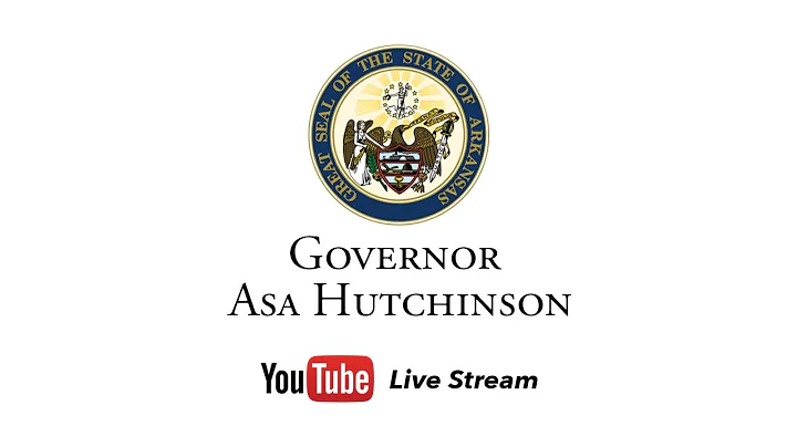 LIVE: Governor Hutchinson Signs 5.9 Tax-Cut Bill into Law