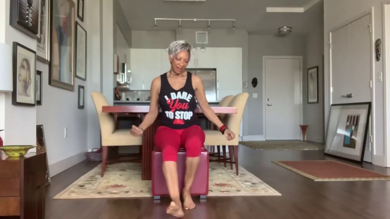 Chair Zumba for Seniors Get Fit with Daisy Saunders YouTube