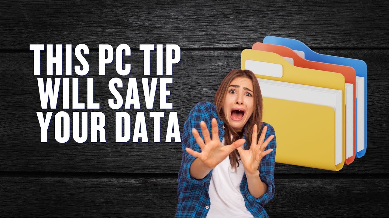 This Windows PC Tip Will Save Your Data - YouTube