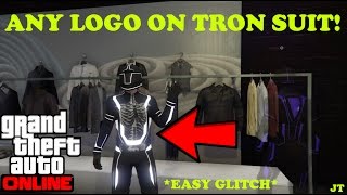 Put Logos On Tron Suit Glitch Gta 5 Online Easily