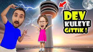 DEV KULAYE GİTTİK !! BAHAR VE BABASI ÇOK KORKTU !! ASANSÖRDE KALDIK !!