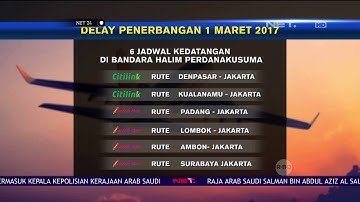 Bandara Halim Perdanakusuma Tetap Beroperasi - NET24