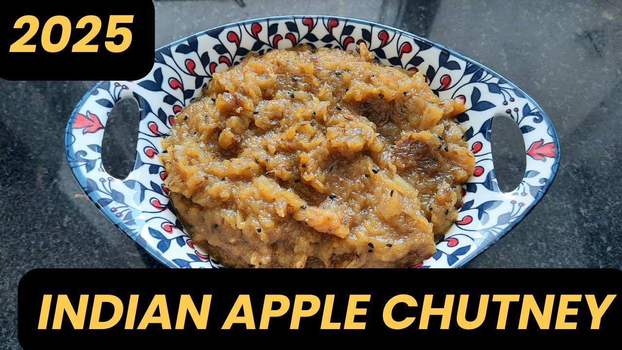 Sweet & Tangy Apple Chutney | Apple Ki Chatpati Chutney | Indian Style