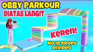SAKURA OBBY PARKOUR KEREN PELANGI RAINBOW Buatan Kalian DRAMA SAKURA SCHOOL SIMULATOR SSS