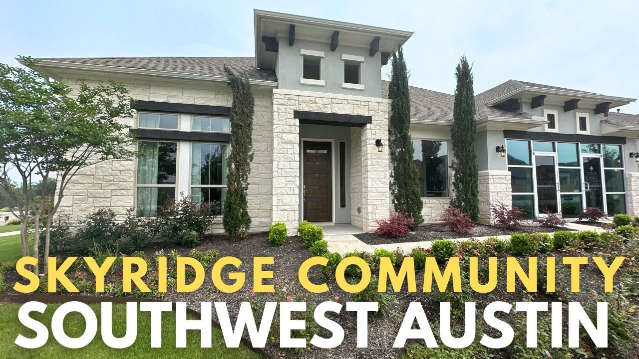 Austin Homes For Sale Milestone at Skyridge Southwest Austin YouTube