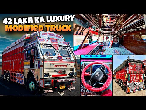 Truck नहीं 5 Star⭐😍Hotel है ये ! Luxurious Modified Kashmiri Tata 2823 bs6 Phase 2 truck