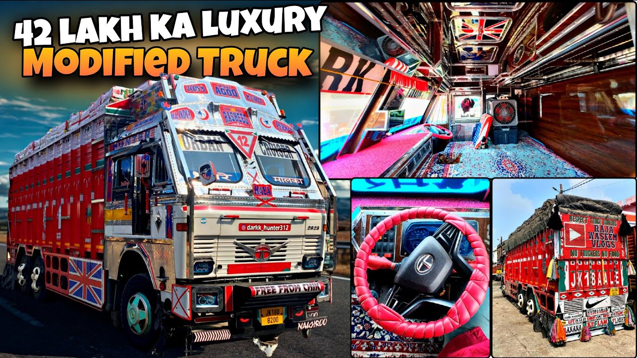 Truck नहीं 5 Star⭐😍Hotel है ये ! Luxurious Modified Kashmiri Tata 2823 bs6 Phase 2 truck