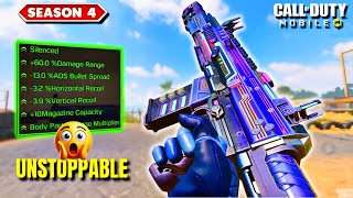😍 DR-H is BROKEN in Season 4 😱 Best Loadout Dominating Ranked | Call of Duty Mobile| Best Build