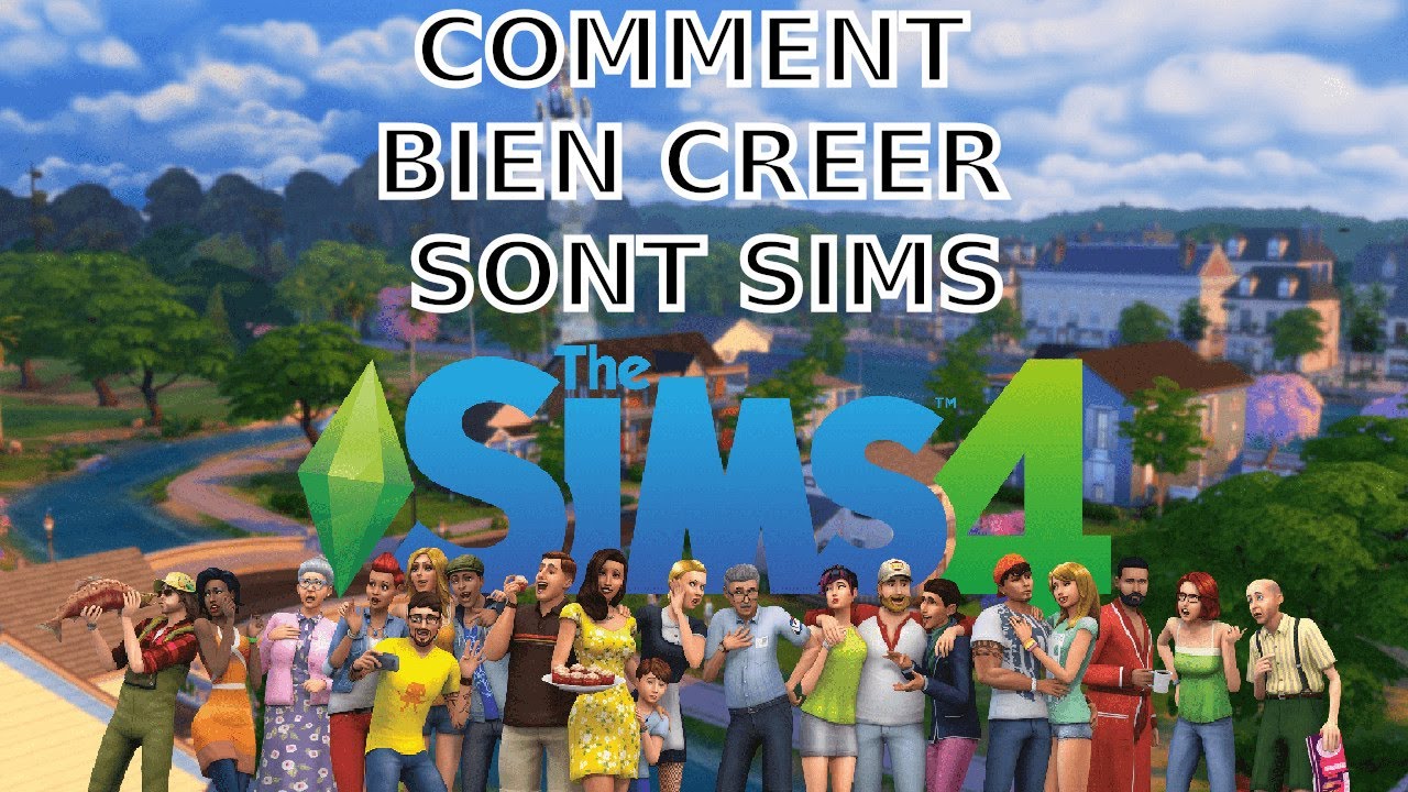 Comment bien créer votre sims dans the sims 4 - YouTube