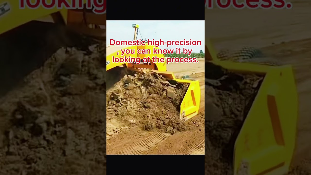 Domestic laser leveling machine