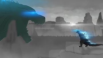 Godzilla Showa VS Godzilla Earth | Animation | Kurso animations