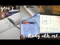 Study with me| неделя учёбы|день 2|