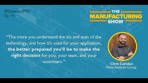Masters of PMI - Episode 7:  LIBS vs. OES vs. XRF: PMI Testing Techniques