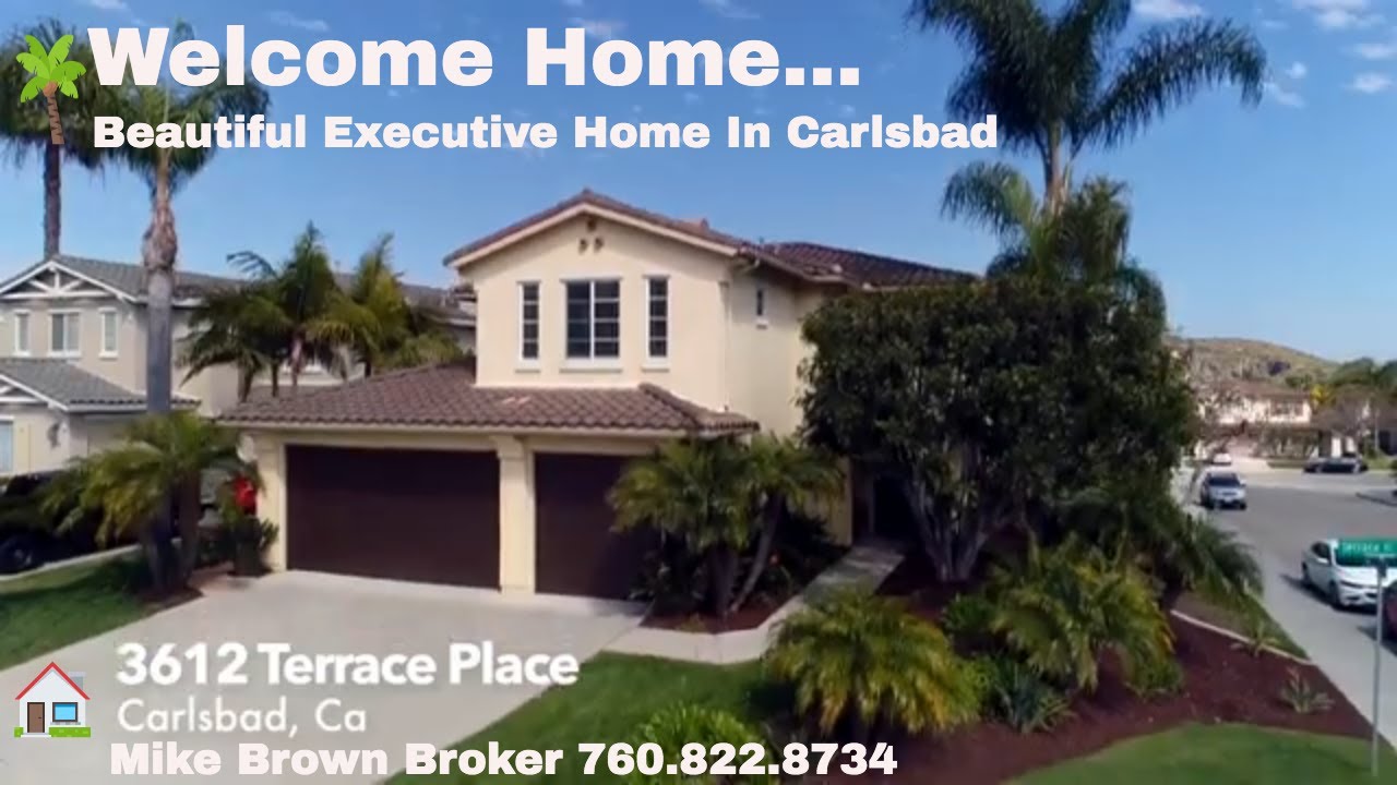 Carlsbad Real Estate 3612 Terrace Place Carlsbad CA 92010 YouTube