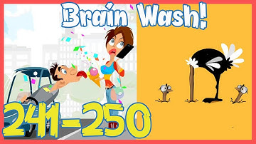 Brain Wash Level 241 242 243 244 245 246 247 248 249 250 Solution Walkthrough | Brain Wash Answer