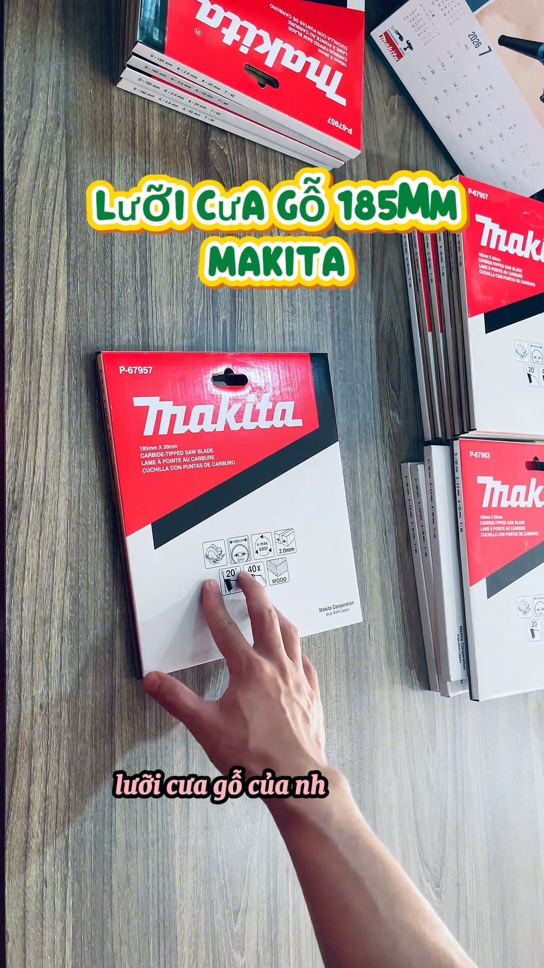 Lưỡi cưa gỗ P-67957 Makita - YouTube