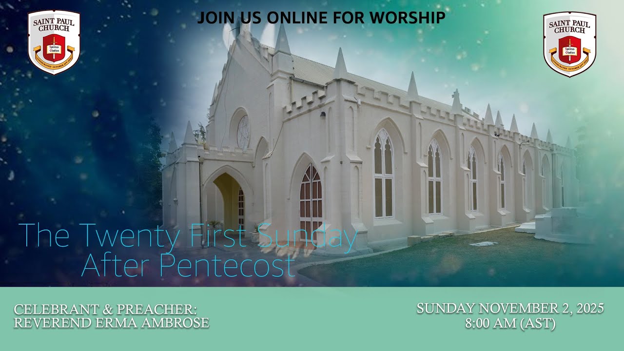 Twenty-first Sunday After Pentecost - November 2 2025 - YouTube