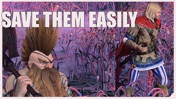 Warhammer 3 - How to save Gotrek and Felix Super Easy