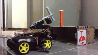 Pick and Place Mobile Robot by Raspberry Pi 2 Control by Android Application