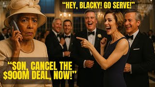 Black CEO’s Mother Publicly Humiliated by Billionaire White Family — Then He Cancels the $900M Deal