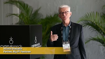 Aristos Doxiadis, Partner at Big PI Interview at the CS 3rd Innovation Showcase Event.