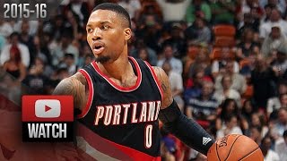 Damian Lillard Full Highlights At Heat 2015.12.20 - 32 Pts, 9 Ast