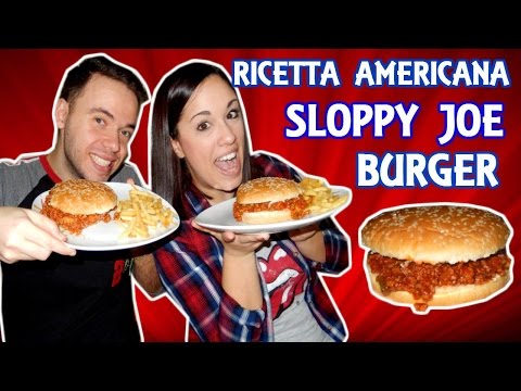 Ricetta Americana SLOPPY JOE BURGER (american street food) || Iolanda Sweets