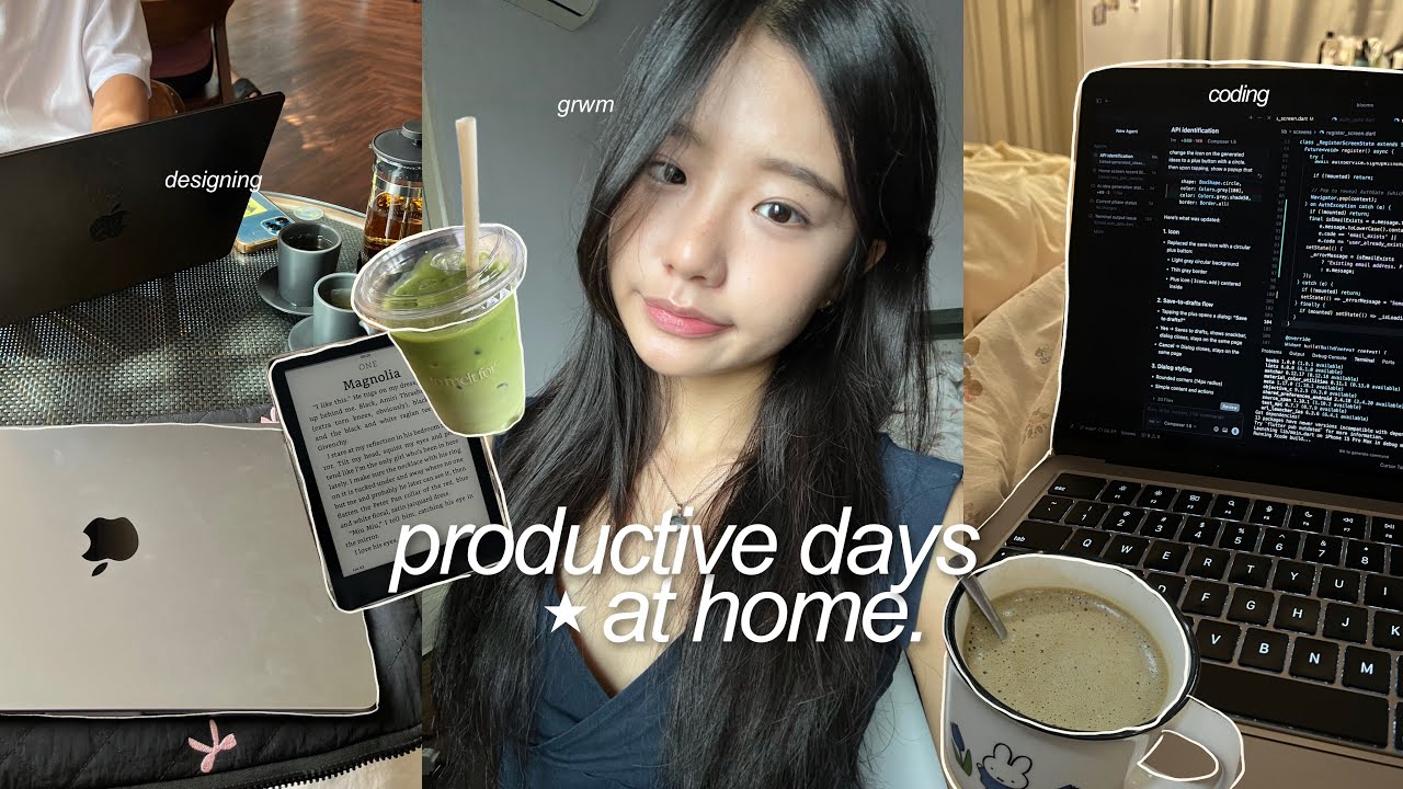 Домашняя жизнь, зарисовки из жизни ☁️ продуктивный рабочий видеоблог, разработка моего приложения...