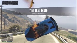 Explosive End to Time Trial - GTA Online