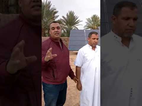 زيارة المكتب التنفيدي لجمعية لنتحد ضد الحاجة لمشروع ايت عبد الله للطاقة الشمسية