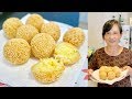 Recette de ma maman 38 perles de coco frites gteaux asiatiques au riz coco haricots mungo