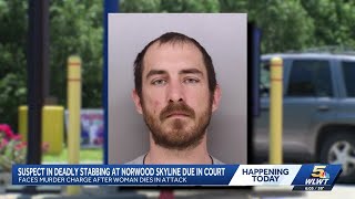 Man Accused Of Stabbing Woman To Death In Norwood Skyline Due In Court Wednesday