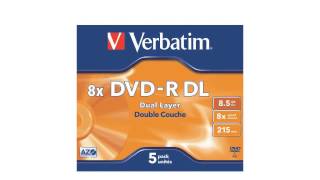 Verbatim Dvdr Dl 8 5Gb 8X 5 Ks V Krabičce
