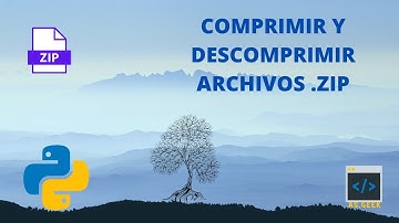 04. Comprimir y descomprimir archivos .zip con Python